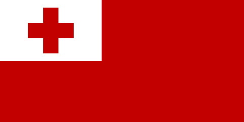 Obraz premium Flagge Tonga