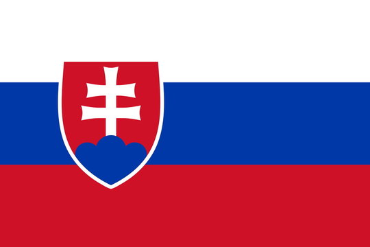 Flagge Slowakei