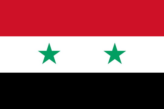 Flagge Syrien
