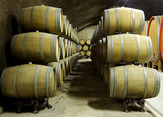 Barrels  in line