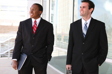 Fototapeta premium Handsome Business Men Team