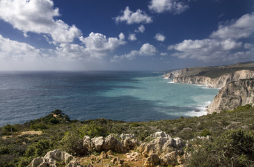 Fototapeta premium Acantilados de Zakynthos