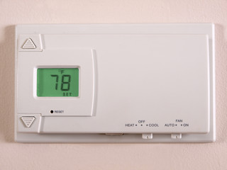 Thermostat 78 F