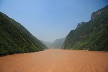Fototapete Rund yangtze Fluss © Maridav