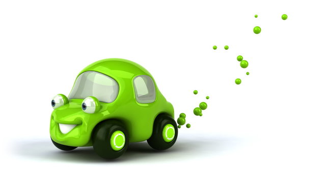 Voiture verte
