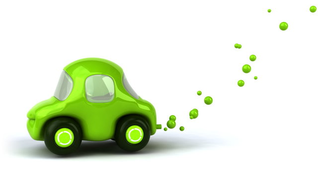 Voiture verte