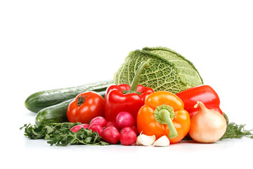 Still-life with vegetables