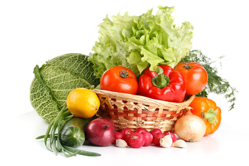 Still-life with vegetables