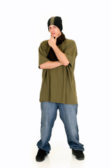 Fototapeta premium Hip hop culture, teenager