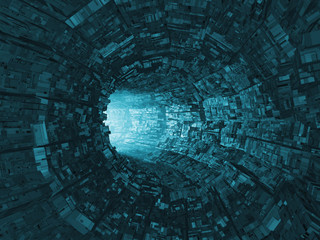 light in the end of tunnel