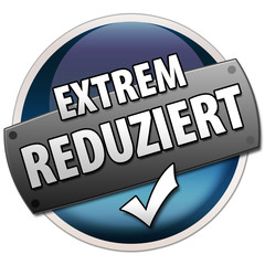 Button extrem reduziert