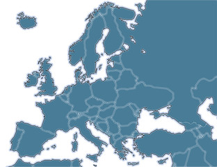 Übersichtskarte Europa © Oliver Hauptstock