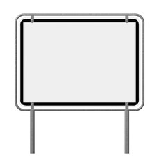 Fototapeta premium Werbeschild - pur