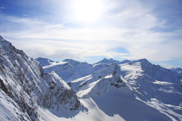 Fototapeta na wymiar Berggipfel in Tirol