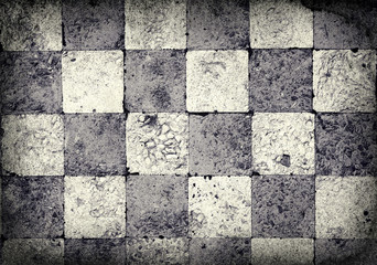 Checkered Grunge Background