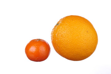 Tangerine and Orange