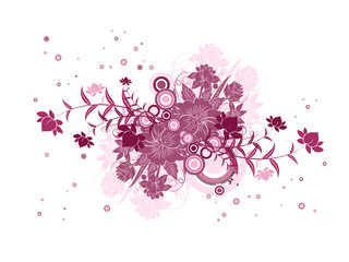 floral beauty vector