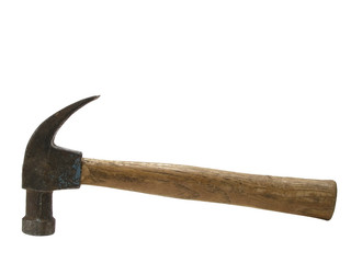 Hammer isolated on white
