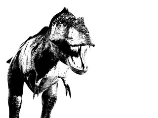 Illustrated T Rex