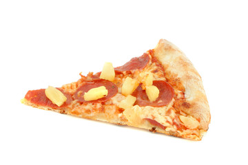 pepperoni pizza with pineapple