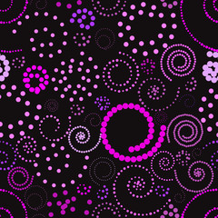Abstract background with spirals. Vector illustration