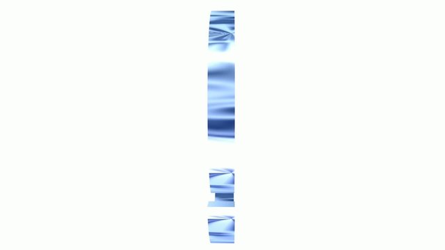 At sign animation 360&deg; loop hd1080