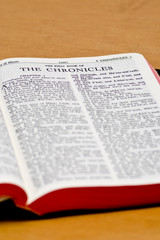 Bible Page - Chronicles