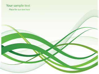 Obraz premium green design