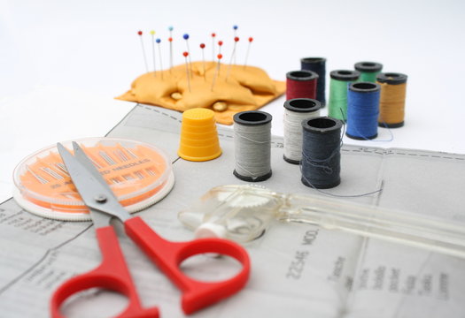Gegenst&auml;nde ,Handwerk, N&auml;hen