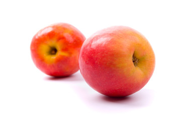 two red apples