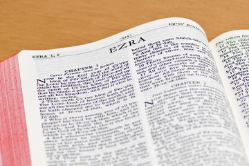 Bible Page - Ezra