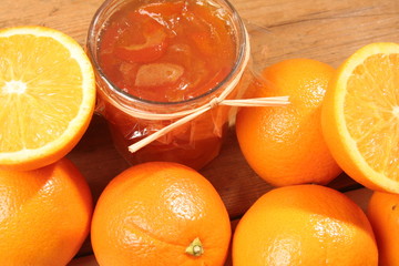marmelade d'oranges