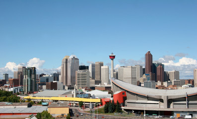 Calgary downtown skyline