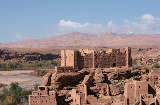 Village marocain de l'Atlas
