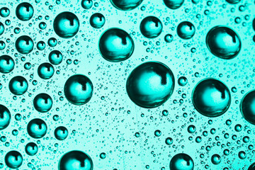 blue water drop for background