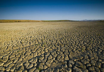 Dry Lake and The Sky