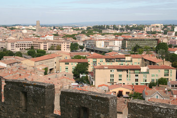 rempart à Carcassonne