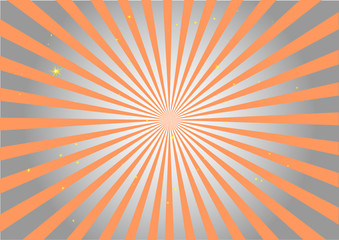 Orange and grey swirl vector