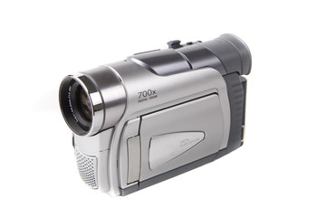 DV Camera on White