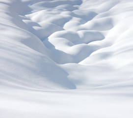Obraz premium Snow in outdoors