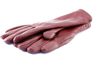 the leather glove