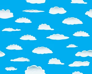 Papier Peint photo autocollant Ciel nuages sans soudure