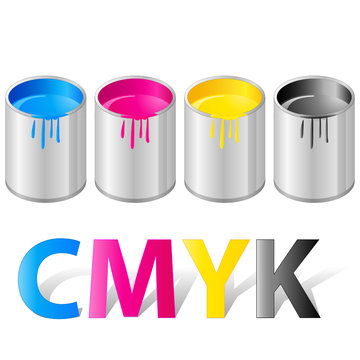 CMYK - Druckfarben