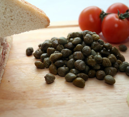 Sandwiches und Kapern