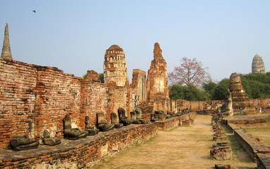 ruines d'ayyuthaya