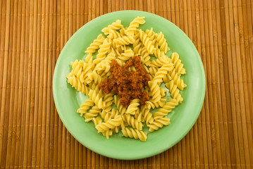 pasta with ground meat