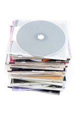 a stack of a disks