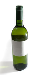 Isolated WIne bottle
