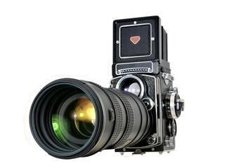 old camera and recent zoom