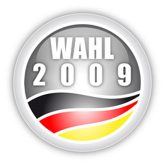 Bundestagswahl Button